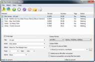 Fast Audio Converter screenshot